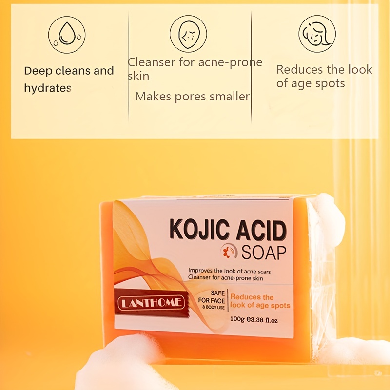 Vegan Kojic Acid Soap for Skin Tone Improvement
